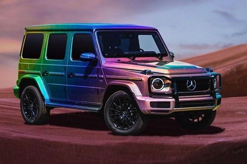 Chiếc Mercedes-Benz G-Class có 7 sắc cầu vồng