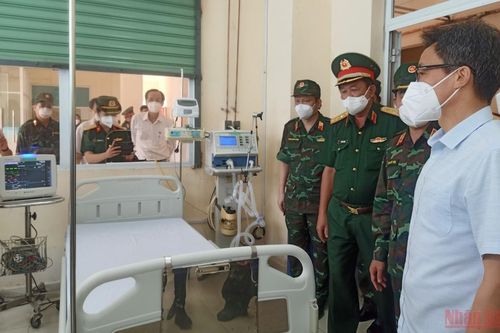 Thêm một bệnh viện dã chiến 300 giường vào hoạt động