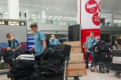 Đội tuyển Australia đã có mặt tại Hà Nội