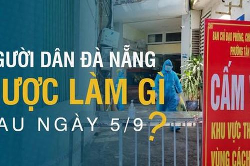 Người dân Đà Nẵng được làm gì sau ngày 5/9?