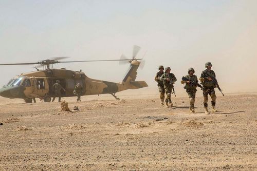 Toàn bộ trực thăng Mỹ của phe kháng chiến đã rơi vào tay Taliban