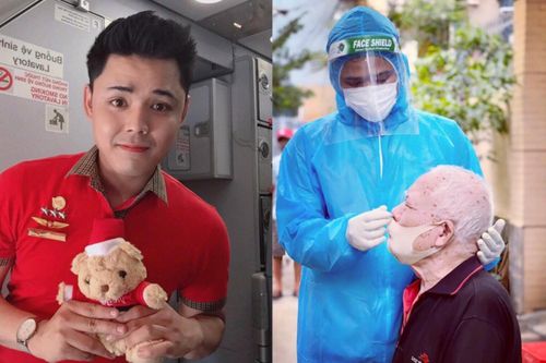 Tiếp viên hàng không đi chống dịch: 'Coi bà con như hành khách'