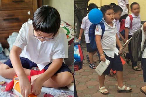 Bi Béo nhà Xuân Bắc lại chiếm sóng 'cõi mạng' mùa khai giảng, tậu mái tóc cực chất ngày tựu trường