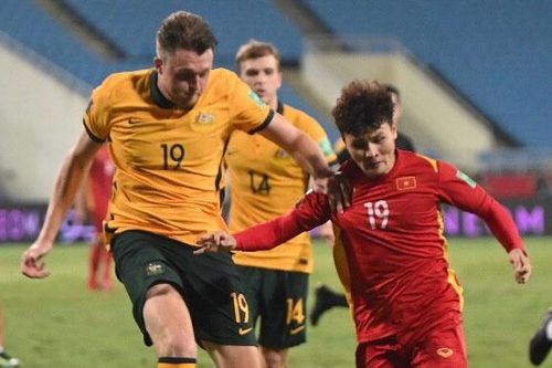 Tuyển Việt Nam thua 0-1 trước Australia trên sân Mỹ Đình