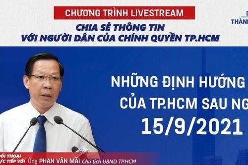 Chủ tịch UBND TPHCM trả lời về 'thời gian sau 15/9'
