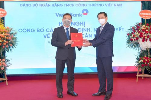 Ông Trần Minh Bình đảm nhiệm chức vụ Chủ tịch Hội đồng quản trị VietinBank