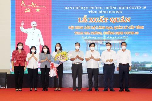 Bình Dương: 30 cán bộ lãnh đạo, quản lý cấp tỉnh tham gia chống dịch tại 'vùng đỏ đậm đặc'