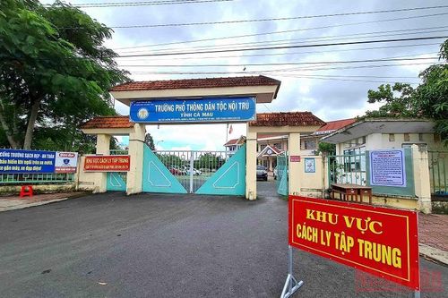Cà Mau trả lại các trường học được trưng dụng làm khu cách ly