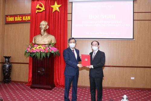 Đồng chí Nguyễn Đăng Bình giữ chức Phó Bí thư Tỉnh ủy Bắc Kạn