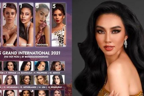Sau màn trổ tài 'bắn' tiếng Anh, Thùy Tiên được dự đoán lọt top 7 Miss Grand 2021