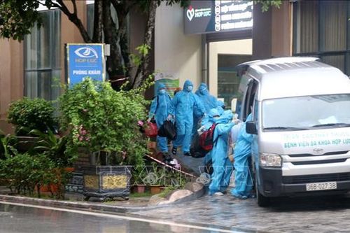 Thanh Hóa: Di chuyển gần 500 người ra khỏi Bệnh viện Đa khoa Hợp Lực