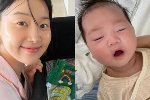 Han Ji Hye khoe ảnh con gái mới sinh sau 10 năm chờ đợi được làm mẹ