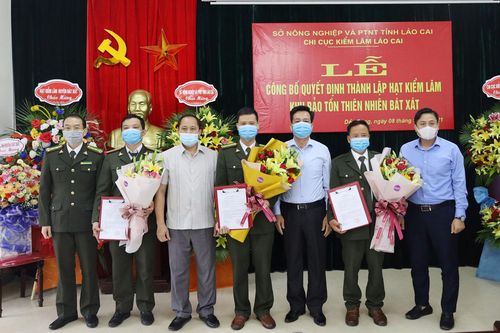 Thành lập Hạt Kiểm lâm Khu Bảo tồn thiên nhiên Bát Xát