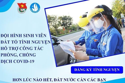 90 tình nguyện viên đăng ký tham gia hỗ trợ phòng, chống dịch tại các tỉnh, thành phía Nam