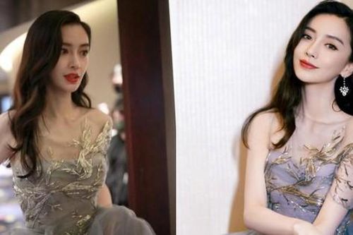 Angelababy đẹp như nữ thần trong ảnh studio, nhưng ảnh thực tế lại khiến fan lo lắng