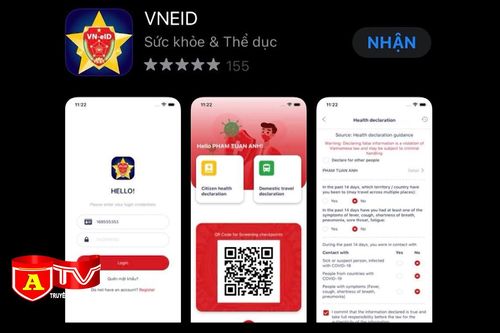 Bộ Công an cấp mã QR qua app khai báo di chuyển VNEID