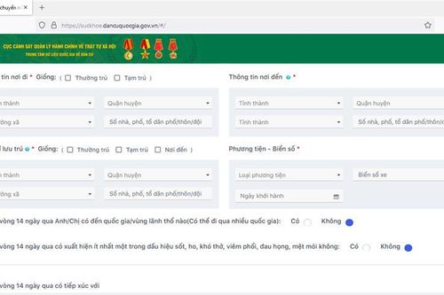 Triển khai phần mềm quản lý công dân nghi nhiễm COVID-19