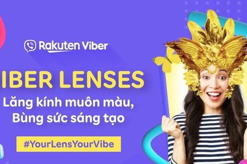 Người dùng Viber đã có thể dùng tính năng Viber Lenses