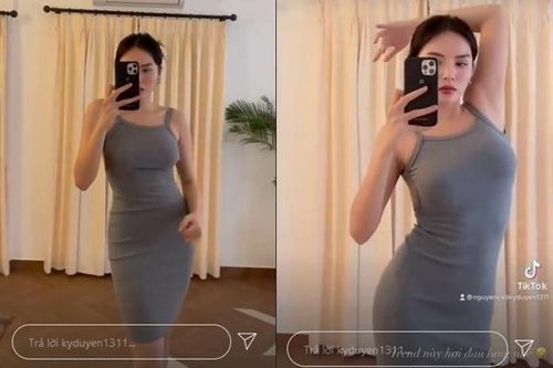 Kỳ Duyên bị soi thừa cân khi đu trend biến hình sexy