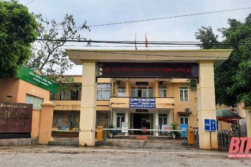 Gỡ bỏ phong tỏa tạm thời Bệnh viện đa khoa Nông Cống