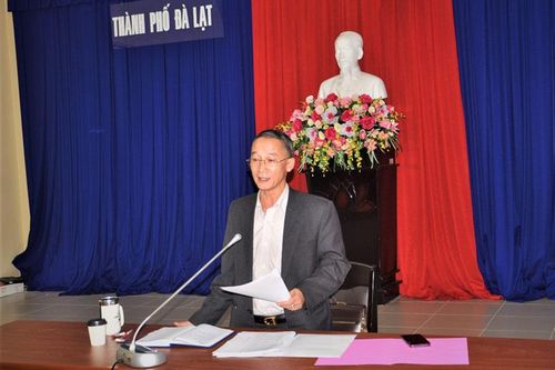 Chủ tịch UBND tỉnh Lâm Đồng Trần Văn Hiệp làm việc với TP Đà Lạt