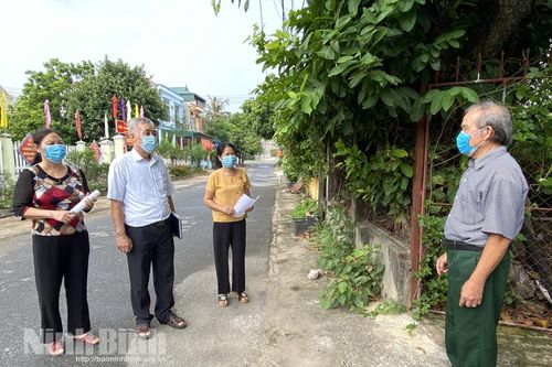 Gia Viễn phát huy vai trò Tổ COVID cộng đồng trong phòng, chống dịch