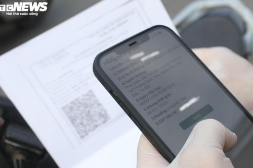 Bộ Công an sẵn sàng hỗ trợ Hà Nội cấp giấy đi đường mã QR