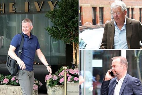 Sir Alex ăn trưa cùng các sếp MU trước ngày Ronaldo ra mắt