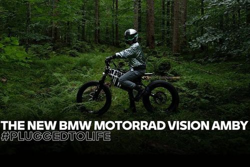 BMW i Vision Amby - xe đạp điện mở khóa bằng gương mặt