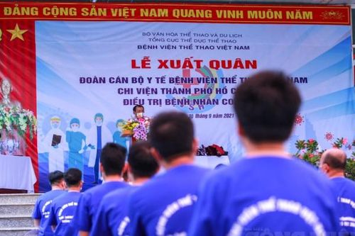 Bệnh viện Thể thao liên tiếp triển khai 3 đợt chi viện cho Thành phố Hồ Chí Minh