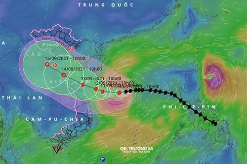 Chuyên gia nói về sự tương tác của bão Côn Sơn và Chanthu