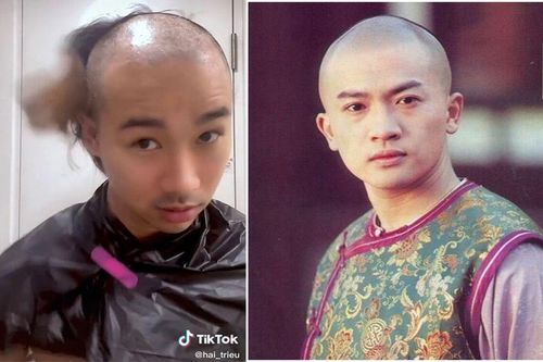 Hải Triều 'chơi lớn' hướng dẫn netizen cắt kiểu tóc 'Ngũ A Ca' cạo trọc nửa đầu