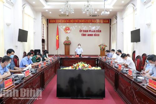Hội nghị Ban Chỉ đạo phòng, chống dịch COVID-19 tỉnh