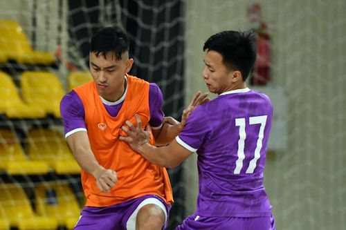 Tuyển futsal Việt Nam luyện thêm bài đấu Brazil ở World Cup