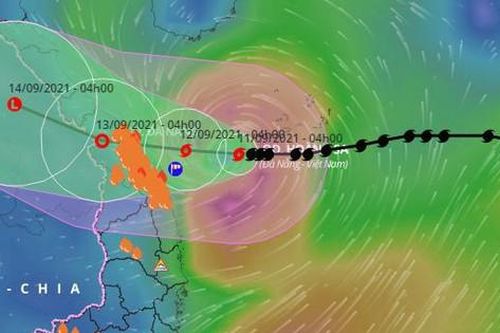 Bão Côn Sơn tiến về Quảng Trị - Quảng Nam, mưa lớn ở miền Trung, Tây Nguyên
