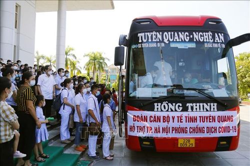 Hỗ trợ Hà Nội và TP Hồ Chí Minh chống dịch COVID-19