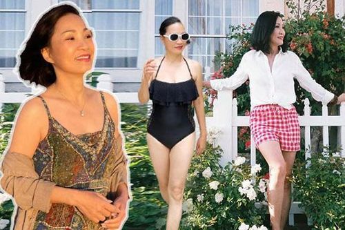 Hồng Đào: U60 khoe đôi chân nuột nà, tươi trẻ