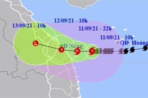 Bão số 5 đang cách đất liền 180km