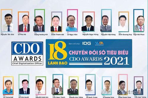 Phó Giám đốc Sở Thông tin và Truyền thông thành phố là 1 trong 18 lãnh đạo chuyển đổi số Việt Nam tiêu biểu năm 2021