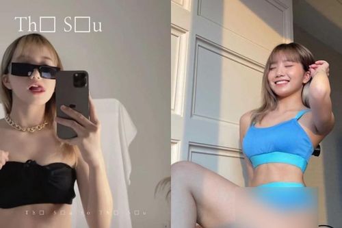 'Đỏ mặt' với loạt ảnh nóng của TikToker Khánh Huyềnn khi ở nhà