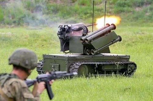 Lần đầu tiên Nga sử dụng robot chiến đấu trong cuộc tập trận Zapad-2021