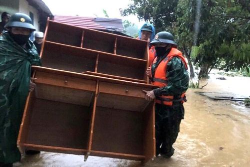 Hơn 1.000 ha lúa bị ngập, hư hại do bão số 5