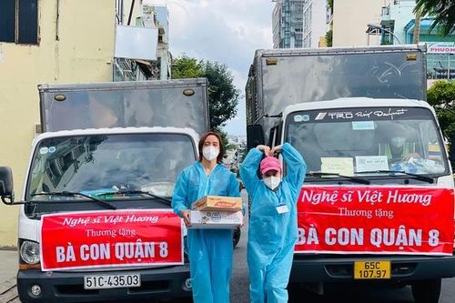 Việt Hương khẳng định tin bị ném gạch vào đầu là giả