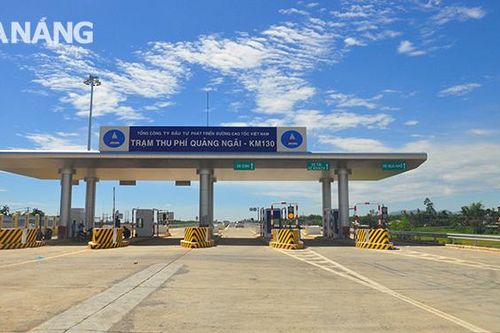 Thu phí trở lại tại 2 trạm trên tuyến cao tốc Đà Nẵng - Quảng Ngãi