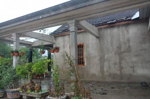 Chính trị - Xã hội Toàn tỉnh có 29 nhà bị tốc mái