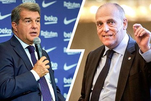 Laporta: 'Tebas có một nỗi ám ảnh bệnh hoạn với Barca'