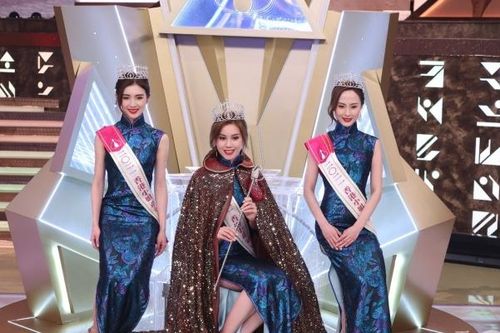 Tống Uyển Dĩnh đăng quang Hoa hậu Hồng Kông 2021