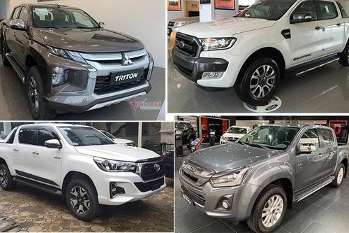 Bán tải tháng 8: Mazda BT-50 trỗi dậy, Isuzu D-Max mất tích