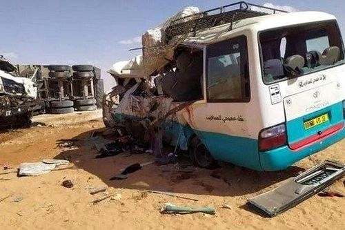 Tai nạn giao thông thảm khốc tại Algeria, hàng chục người thiệt mạng