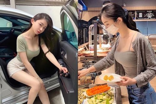 Phối đồ đơn giản, nữ tiếp viên hàng không khiến fan 'chảy máu mũi'